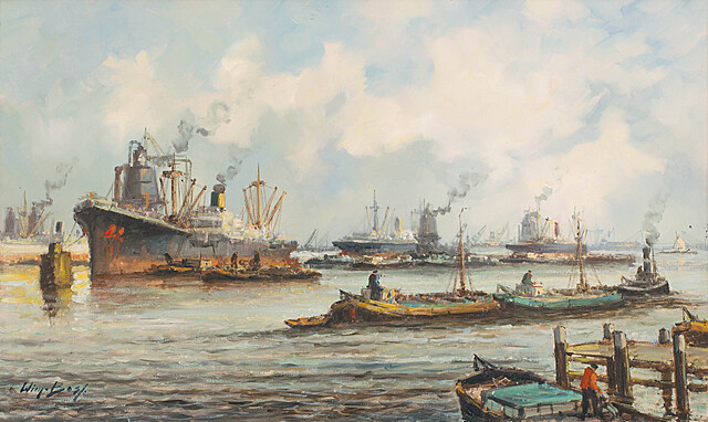 Port w Rotterdamie