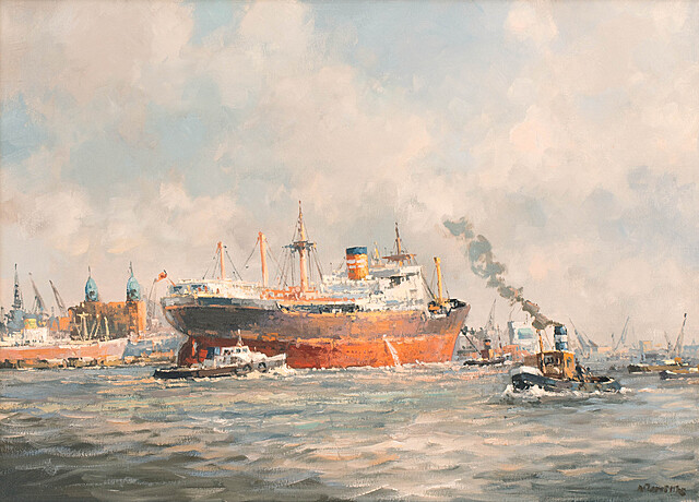 Port w Rotterdamie