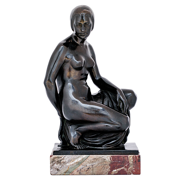 Figura kobiety, WMF, Geislingen, 1921