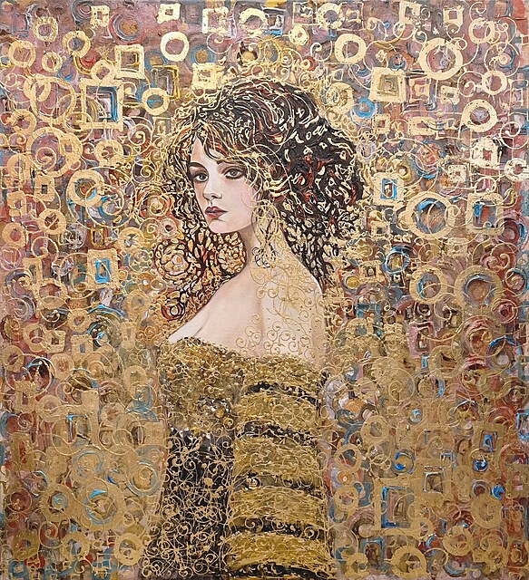Iluzoryczna subtelność w złotych ornamentach Klimta