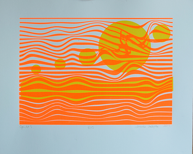 Op-art 3, 2023