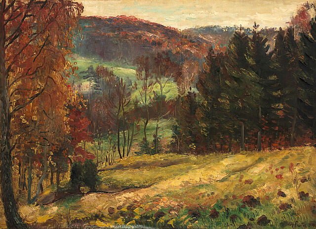 Jesień w Karpatach, 1936 r.