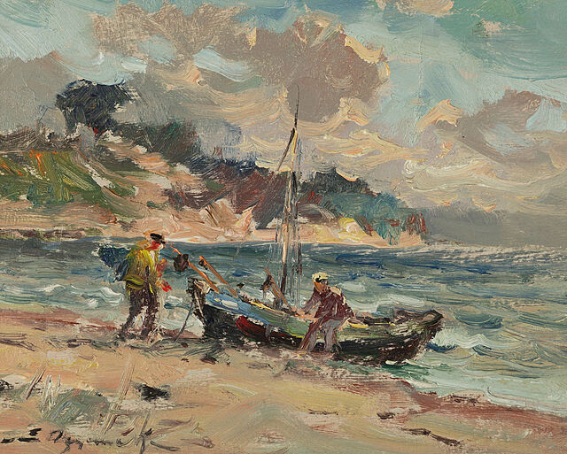 Motyw rybacki, 1959 r.