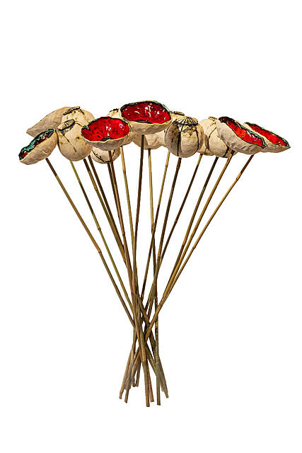 Kwiaty ceramiczne