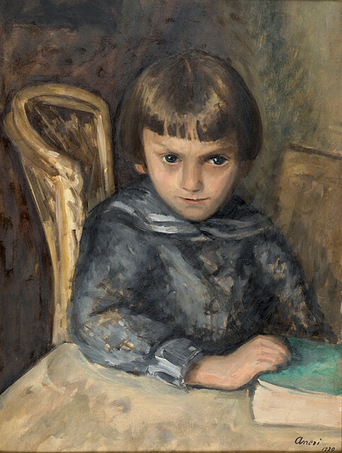 Portret chłopca, 1920