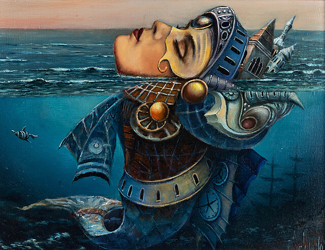 Woman fish, 2021