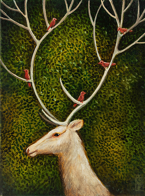 Biały jeleń, 2018
