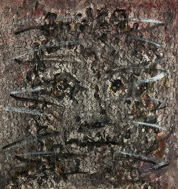 Autoportret z cyklu Mrowisko, 1998