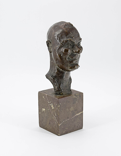 Głowa mężczyzny - portret satyryczny
