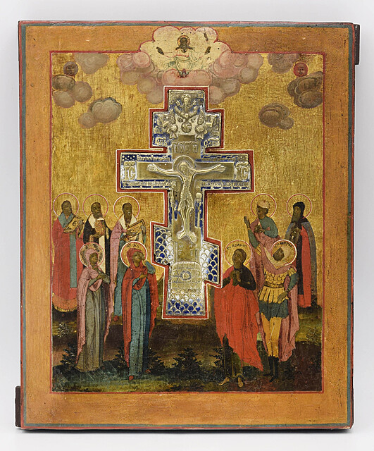 Ikona - Jezus Chrystus Ukrzyżowany