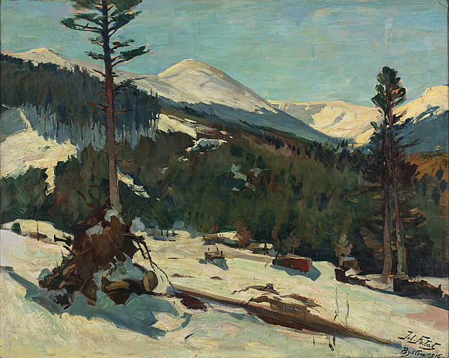 Pejzaż z Bystrej, 1916