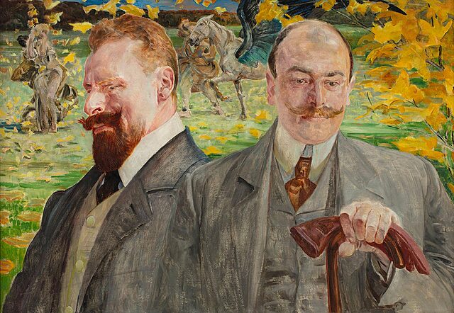Jesienią. Portret podwójny, ok. 1906