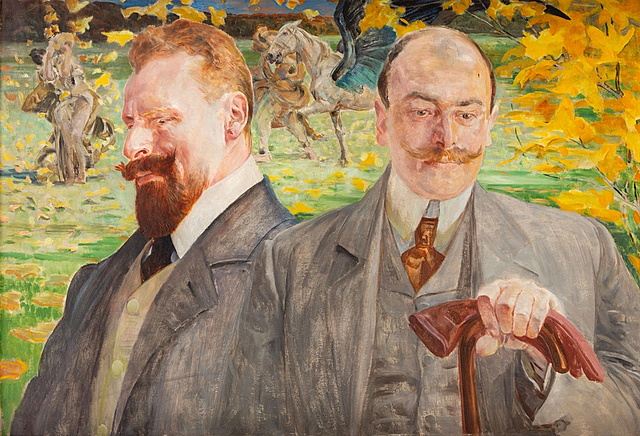 Jesienią. Portret podwójny, ok. 1906