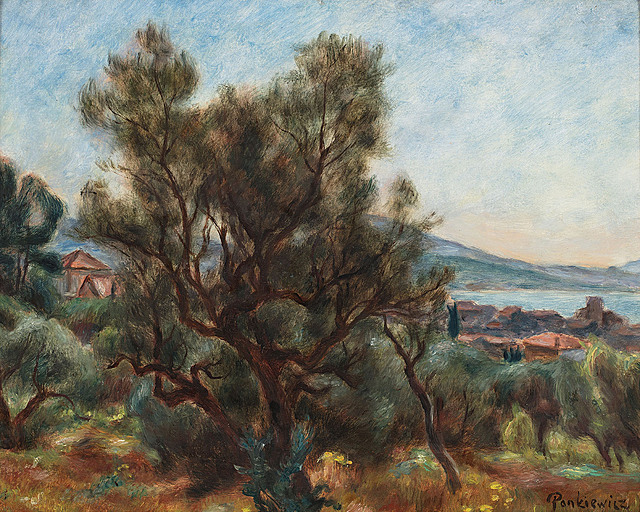 Pejzaż z Sanary, 1929