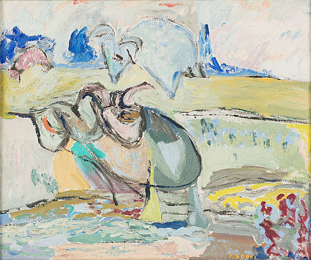 Pejzaż, ok. 1955