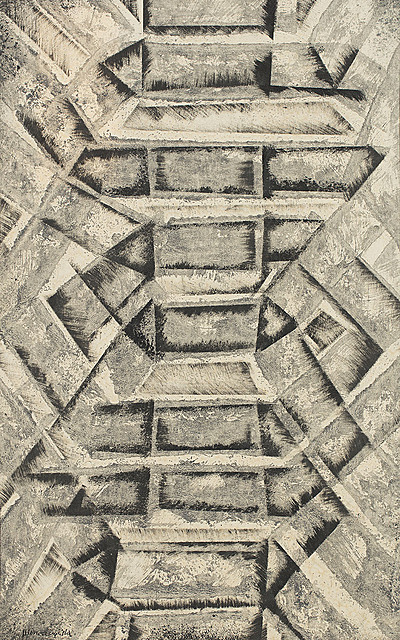 Kryształ tlenku miedzi z cyklu Struktury krystaliczne, 1965