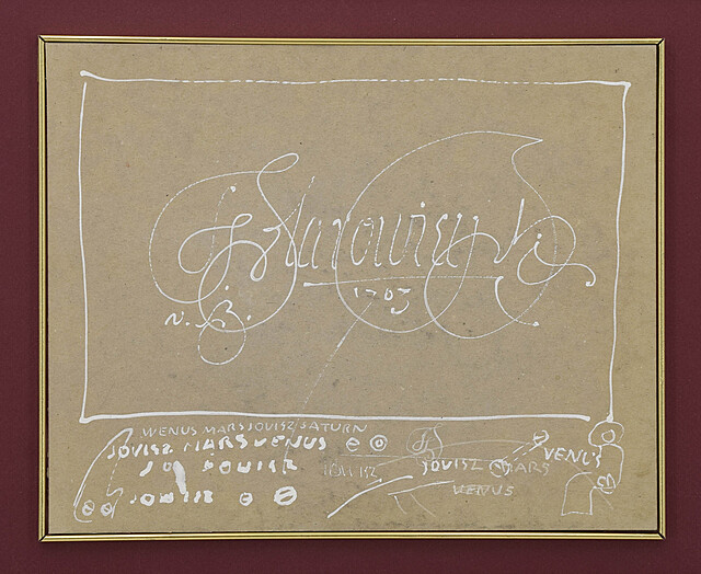 Autograf artysty, 2003