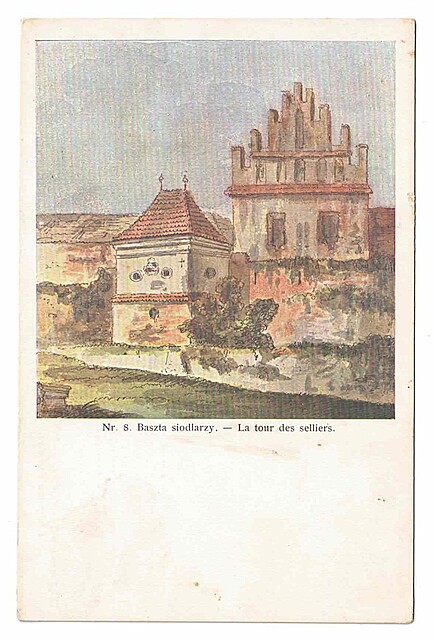 Nr. 8. Baszta siodlarzy. - La tour des selliers.