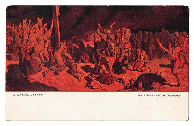 J. Męcina-Krzesz. Na rozstajnych drogach.