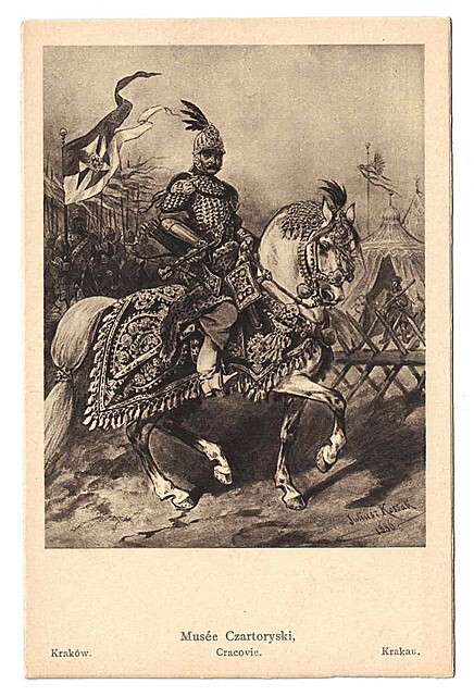 Kraków. Musee Czartoryski. Juljusz Kossak. Jeździec polski.