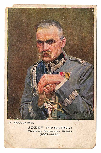 W. Kossak mal. Józef Piłsudski. Pierwszy Marszałek Polski (1867-1935)