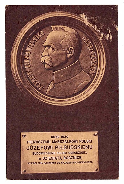 Roku 1930 Pierwszemu Marszałkowi Polski