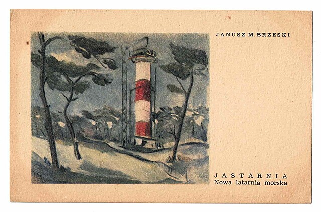 Janusz M. Brzeski. Jastarnia. Nowa latarnia morska.
