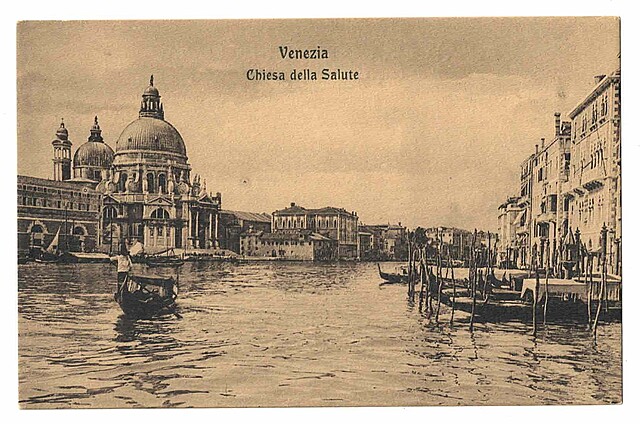 Venezia. La Piazzetta. (Wenecja).