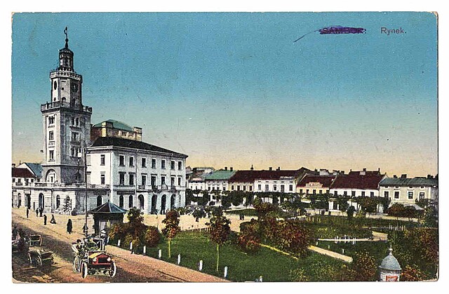 Sambor: Rynek. 1918