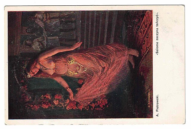 "Salome zaczyna tańczyć". A. Piotrowski