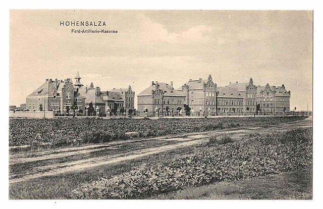 Hohensalza. Feld-Artillerie-Kaserne. Koszary artylerii polowej (Inowrocław)