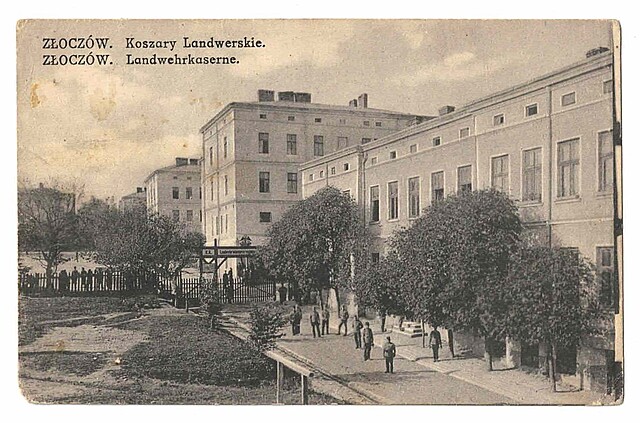 Złoczów. Koszary Landwerskie
