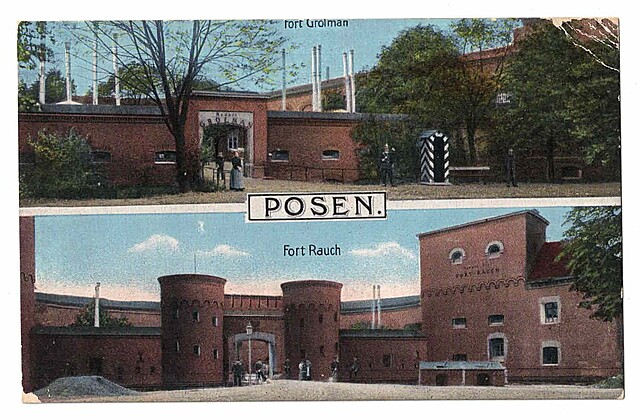Posen. Fort Grolman. Poznań (kolorowa pocztówka)