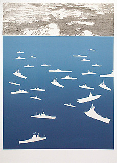 Blokada, z cyklu "Pejzaż batalistyczny", 2006