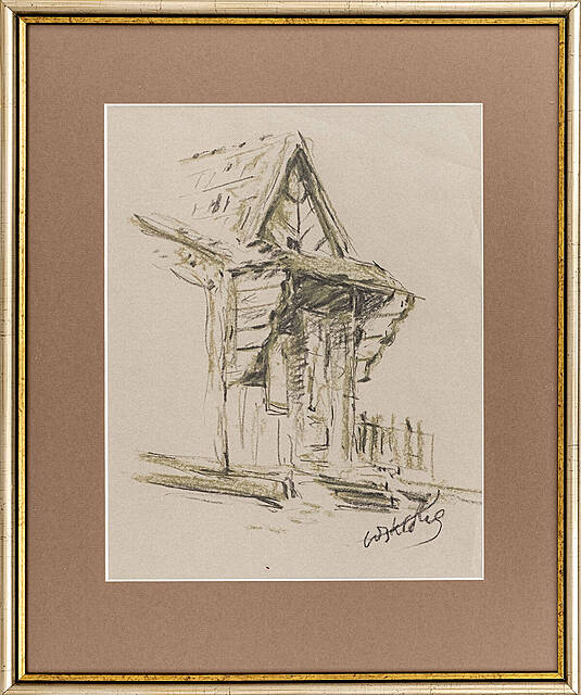 Fragment zabudowań