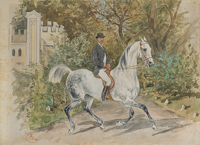 PORTRET ORDYNATA SIEMIEŃSKIEGO-LEWICKIEGO, ok. 1890