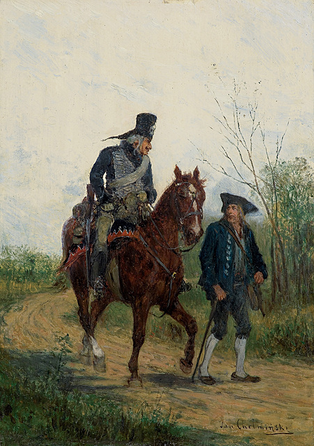 SPOTKANIE NA DRODZE, ok. 1875