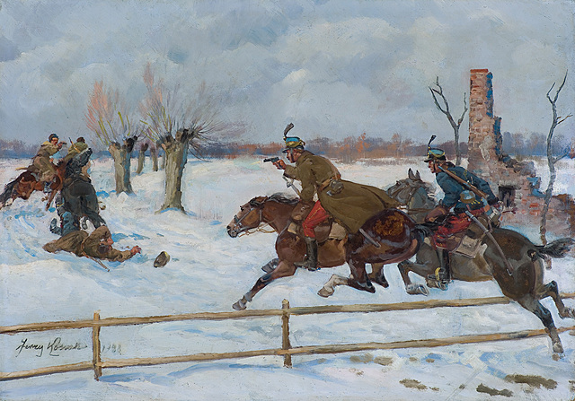 POGOŃ UŁANÓW ZA BOLSZEWIKAMI, 1938