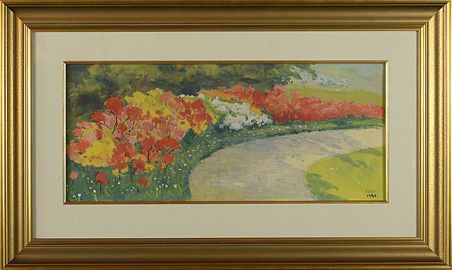 AZALIE W BOTANICZNYM OGRODZIE