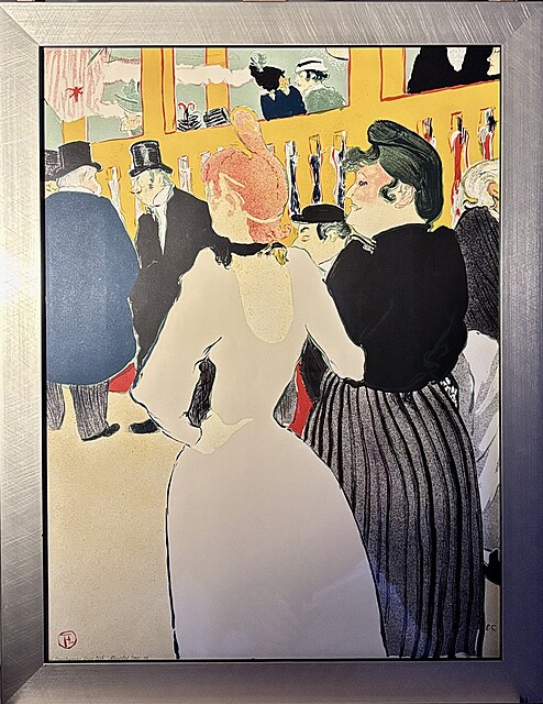 Au Moulin Rouge, La Goulue et sa sœur (La Gouluge i jej siostra w Moulin Rouge), 1976 (1892)