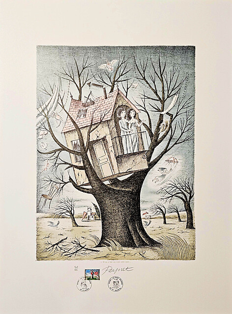 Il en a fait un vent cette nuit (Ależ wiało tej nocy), z cyklu: "Les Amoureux" (Zakochani), 1985