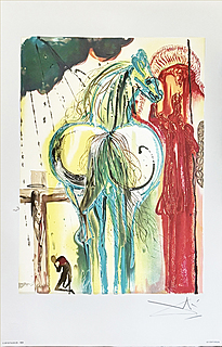 Le Centurion z teki: Les Chevaux de Dali (Dalinian Horses), 1983