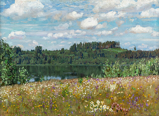 Pejzaż letni, 1922 r.