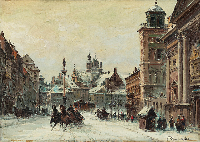Widok na Plac Zamkowy
