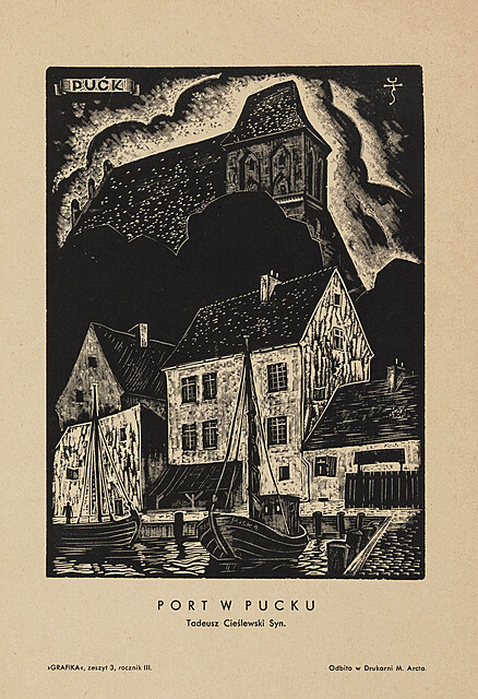 Port w Pucku, 1932 r.