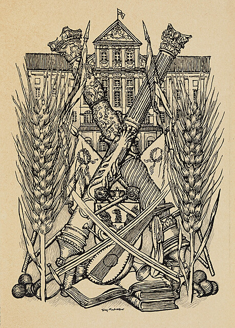 Frontyspis do Radziwiłów Jana Czarnieckiego, ok. 1944 r.