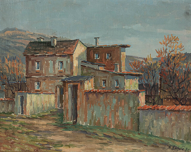 Pejzaż, 1970 r.