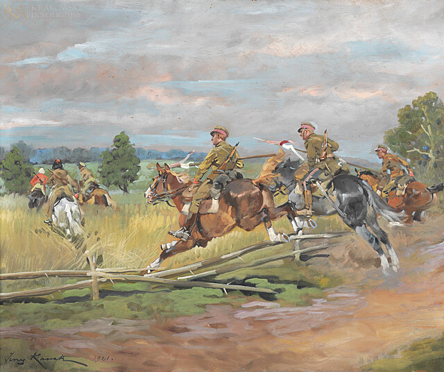 "W pogoni za bolszewikami" (1921)
