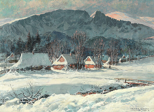 "Zachód słońca nad Giewontem" (1984)
