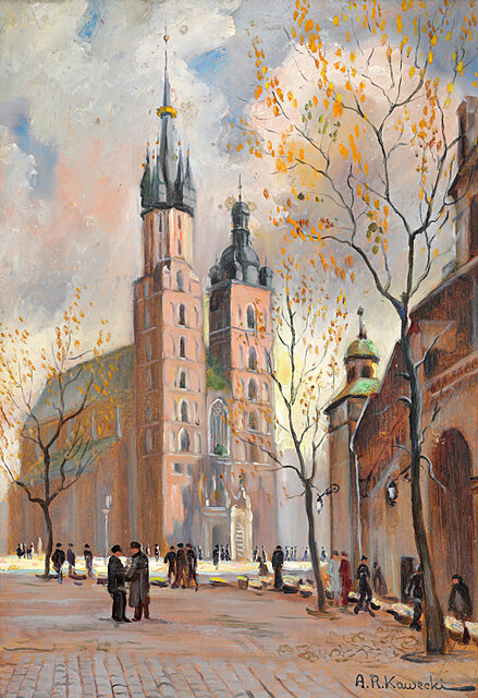"Rynek w Krakowie"